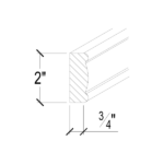 Frameless Light Rail Molding