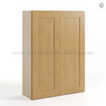 Treasure Chest Shaker 42 H Double Door Wall Cabinet