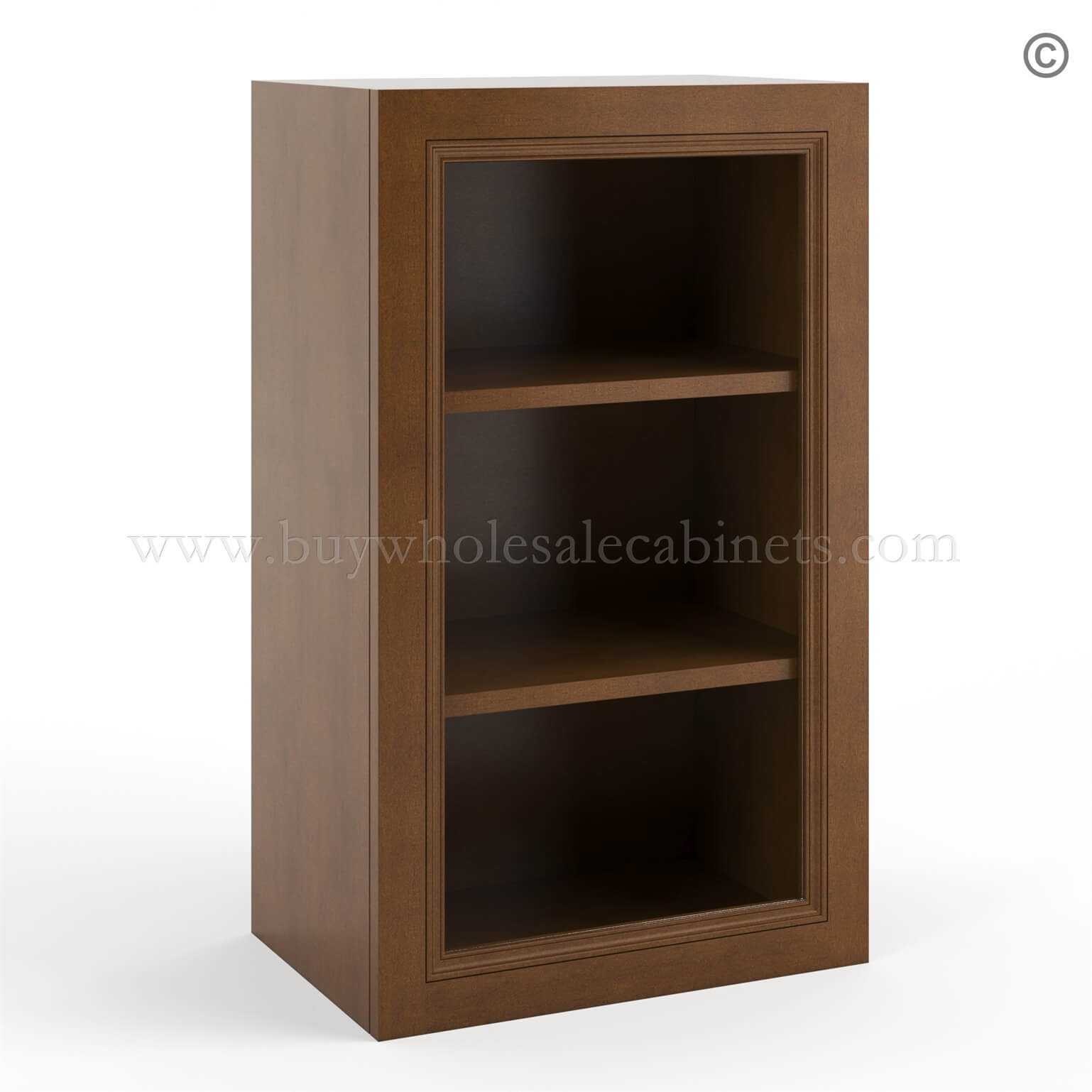 Classic Chestnut Wall Mullion Door