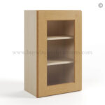 Treasure Chest Shaker 30 H Single Door Wall Cabinet with Glass Door