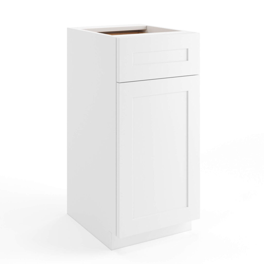 rta cabinets, wholesale cabinets, luxe shaker white cabinets