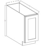 Base Cabinet – Full Height Door