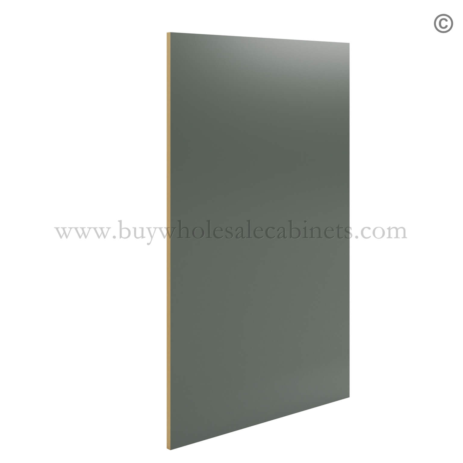 Green Shaker Wall Skin Panel, rta cabinets