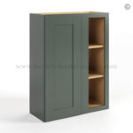 Green Shaker 36 H Wall Blind Cabinet, rta cabinet
