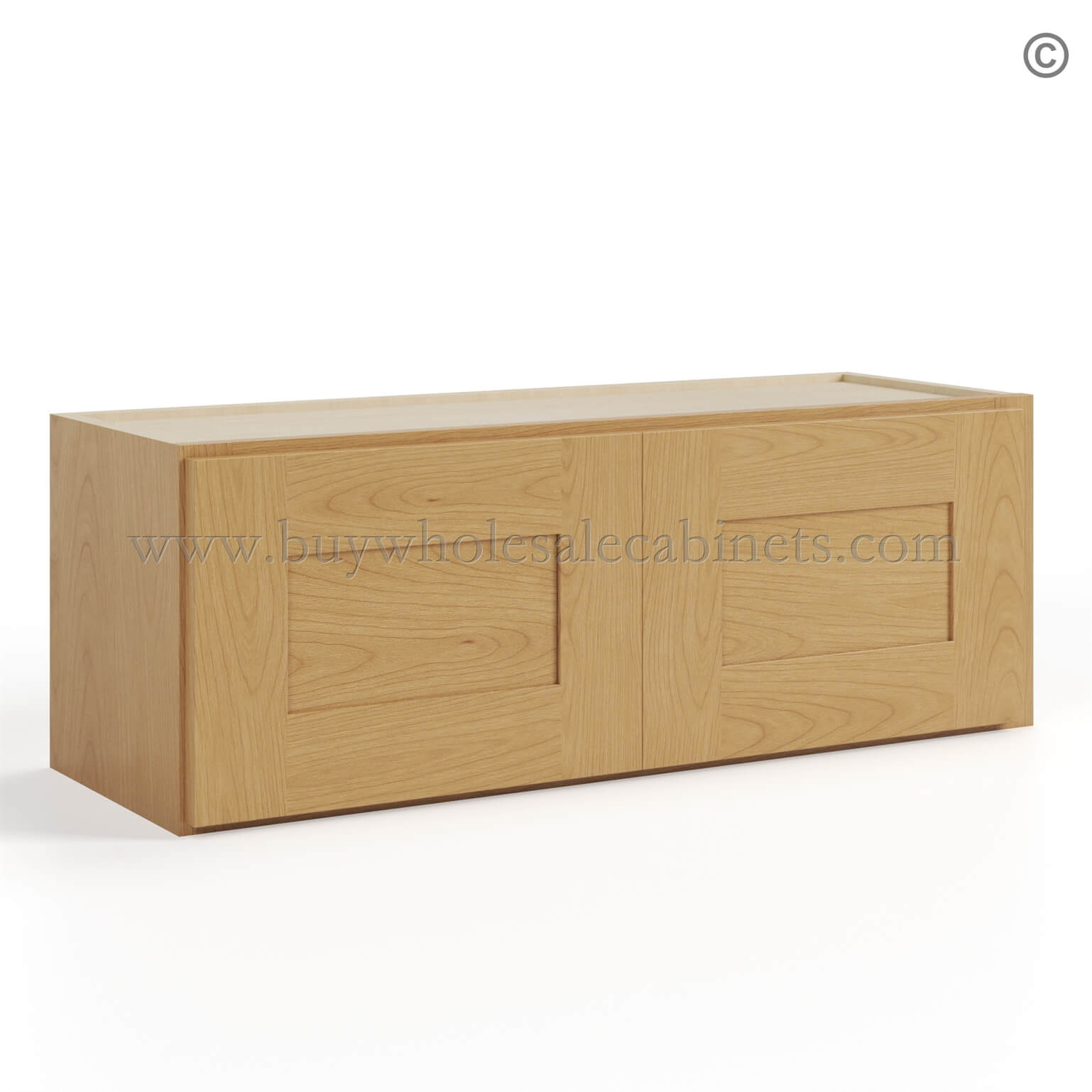 Treasure Chest Shaker 12 H Double Door Wall Cabinet, wall cabinets