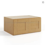 Treasure Chest Shaker 30 W Refrigerator Wall Cabinet 24 Deep, rta cabinets