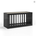 Black Shaker Plate Rack