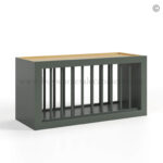 black Shaker Plate Rack