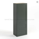 Green Shaker 18W Wall With Drawer Cabinet, rta cabinets