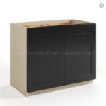 black cabinets, rta cabinets