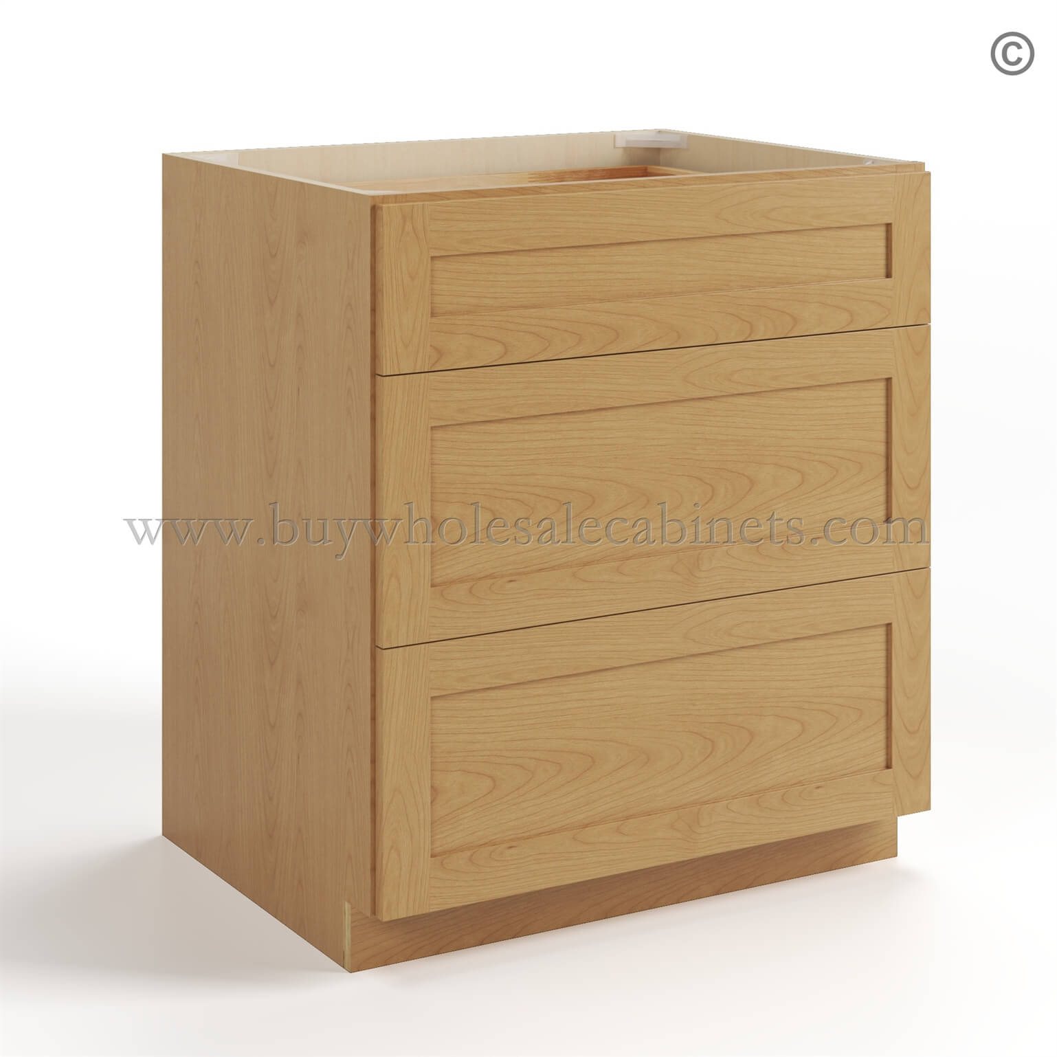 Treasure Chest Shaker Drawer Base, rta cabinets