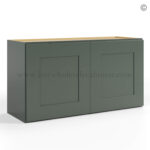 Green Shaker 18 H Double Door Wall Cabinet, rta cabinets
