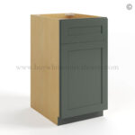 rta cabinets, green cabinets