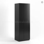 black Shaker 24 W Utility Pantry Cabinet