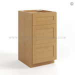 Treasure Chest Shaker Vanity Three Drawer Base Cabinet, vanity cabinet