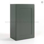 Green Shaker 30 H Single Door Wall Cabinet