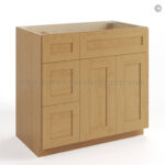 Treasure Chest Shaker 36 W Vanity Combo with Drawers, vanity cabinets