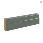 Green Shaker Furniture Base Moulding, rta cabinets