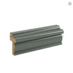 Green Shaker Light Rail Moulding, rta cabinets
