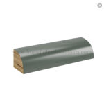 Green Shaker Shoe Moulding, rta cabinets