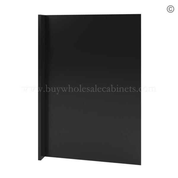 Black Shaker Dishwasher Return Panel