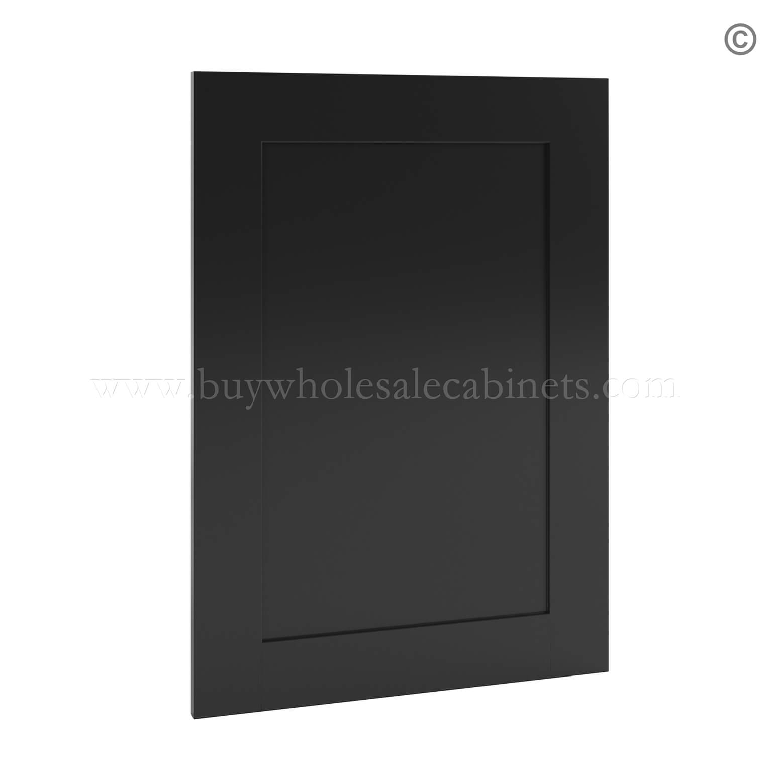 Black Shaker Wall Decorative Door Panel
