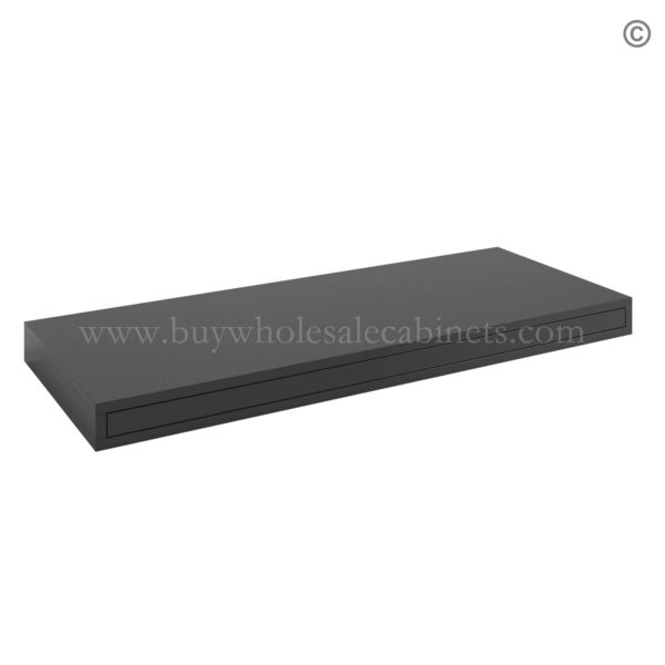 Black Shaker Floating Shelf, rta cabinets