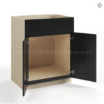 base cabinets, black cabinets