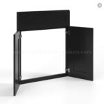 base cabinets, black cabinets