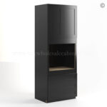 Black Shaker 30 W Oven Pantry Cabinet, rta cabinets