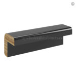 Black Shaker Outside Corner Moulding, rta cabinets