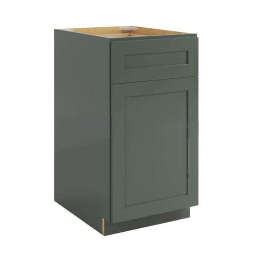 rta cabinets, green cabinets