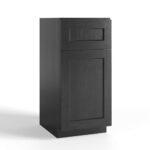 RTA Charcoal Black Shaker Cabinets