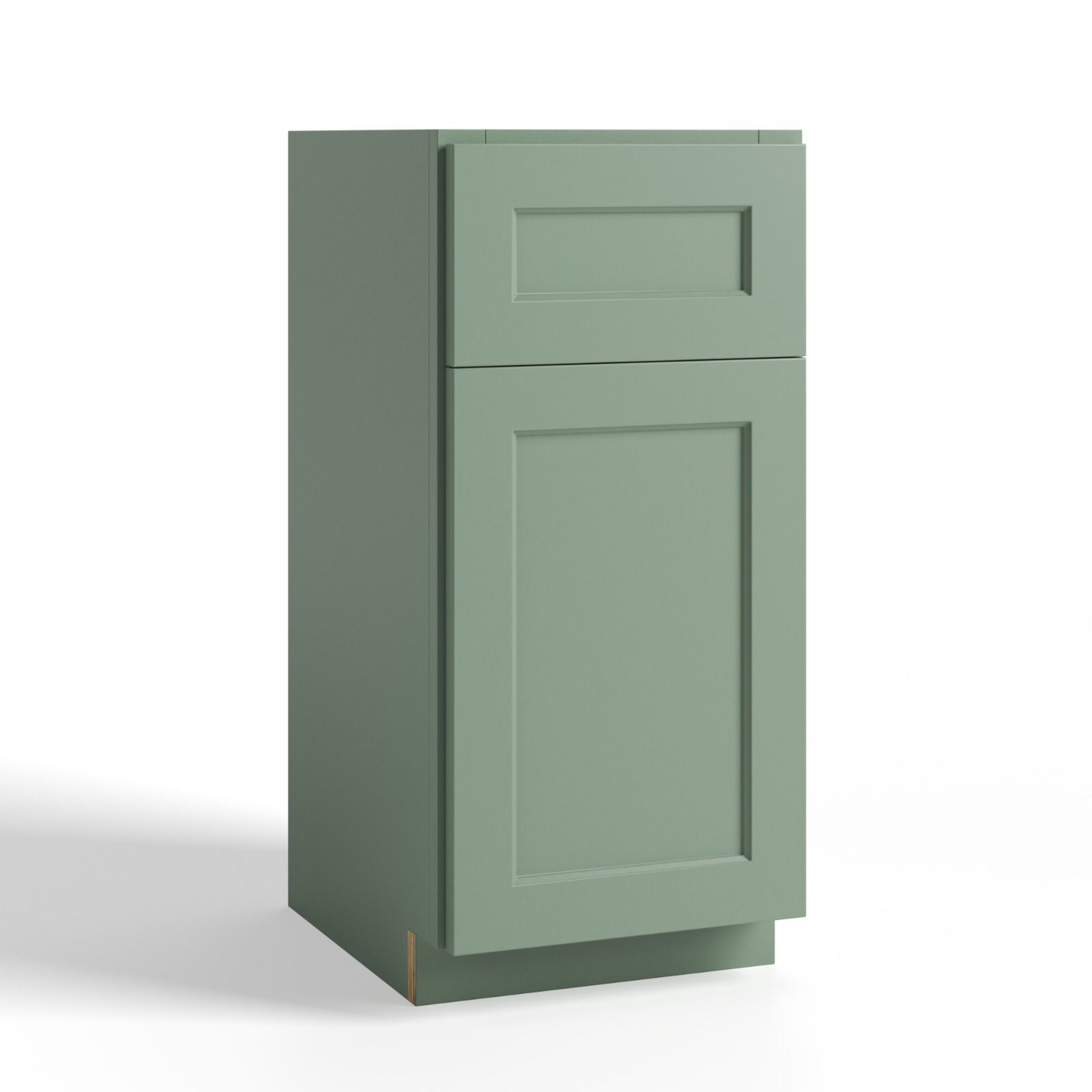 Green Shaker Cabinet
